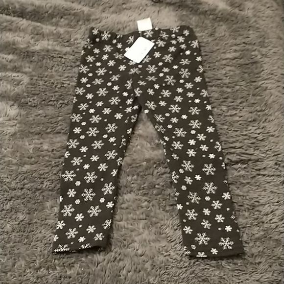 🎈3/$12 Snowflake Leggings!!! - Picture 1 of 7